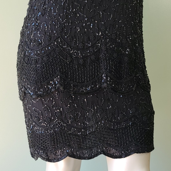 Brilliant By JA Beaded Sparkling Mini Dress - Picture 4 of 4